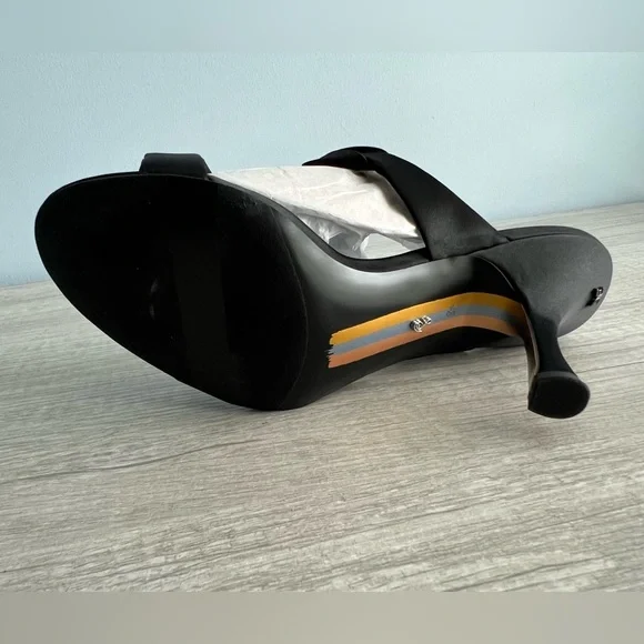 Sam Edelman Women's Black Jasmine Slide Dress Sandals Size 8.5 - Picture 7 of 10